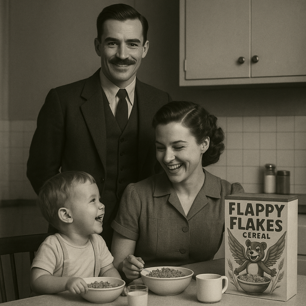 Family Breakfast with Flappy Flakes