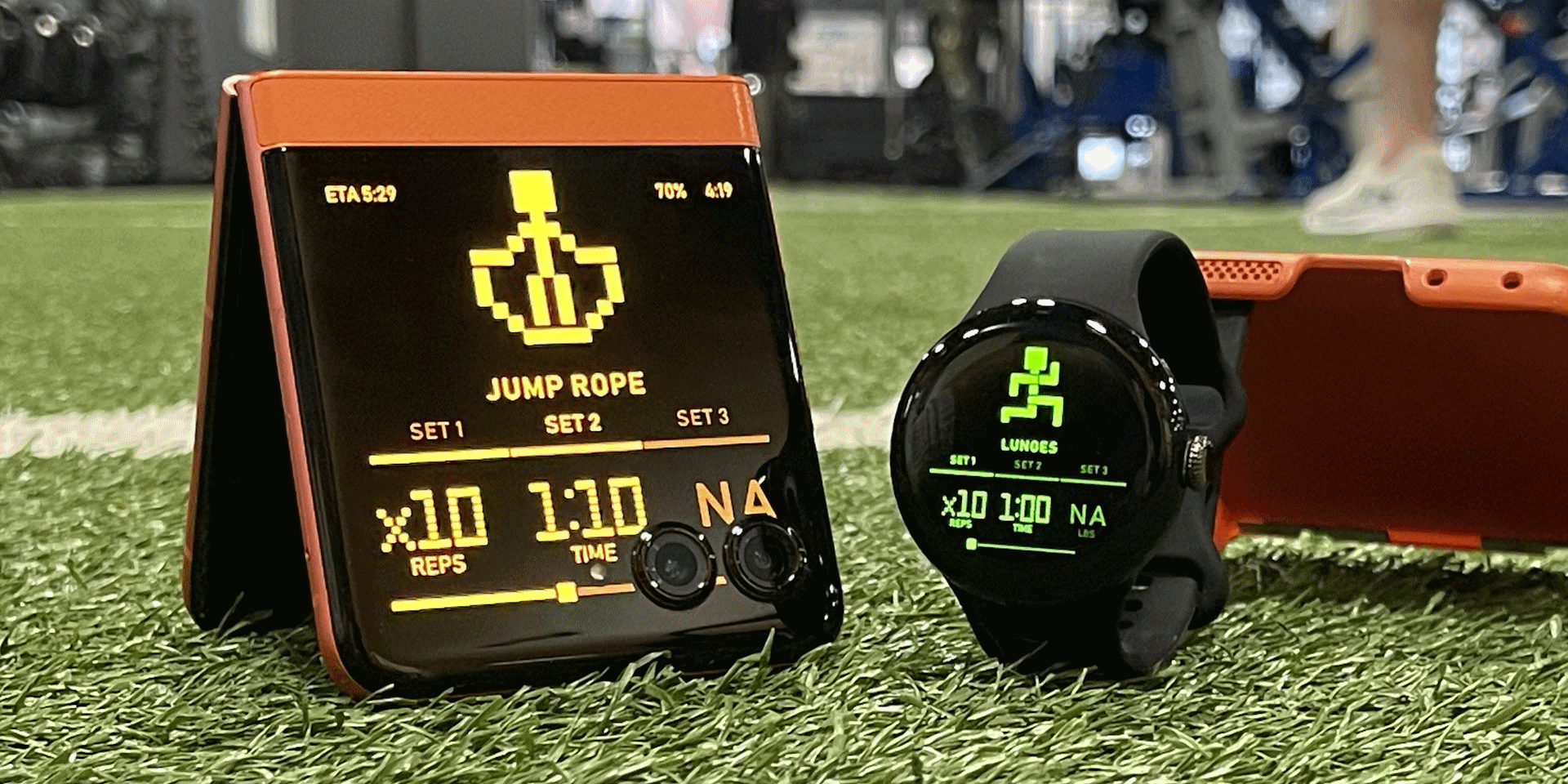Workout Interface GIF